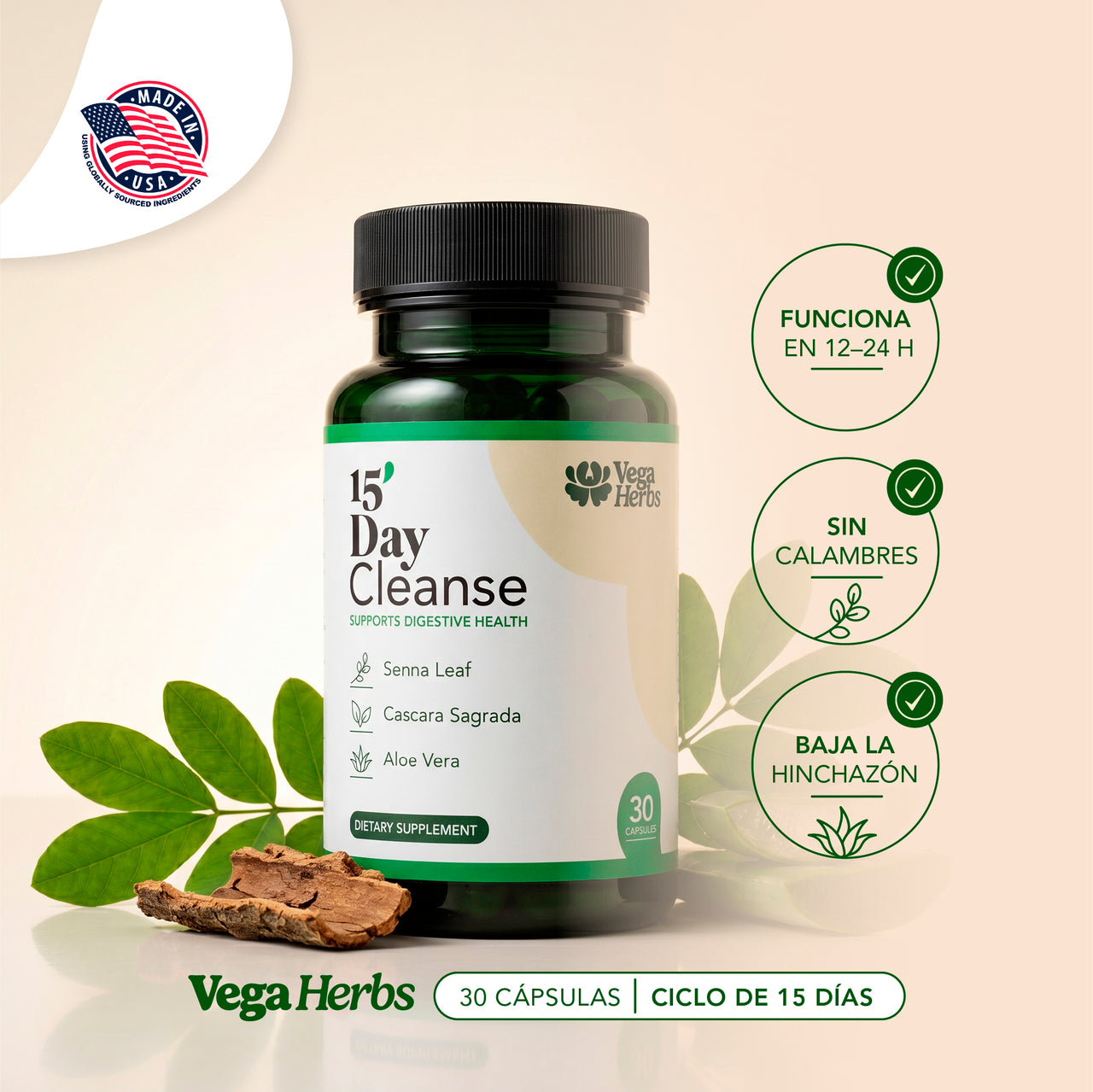 VegaHerbs 15 Days Cleanse