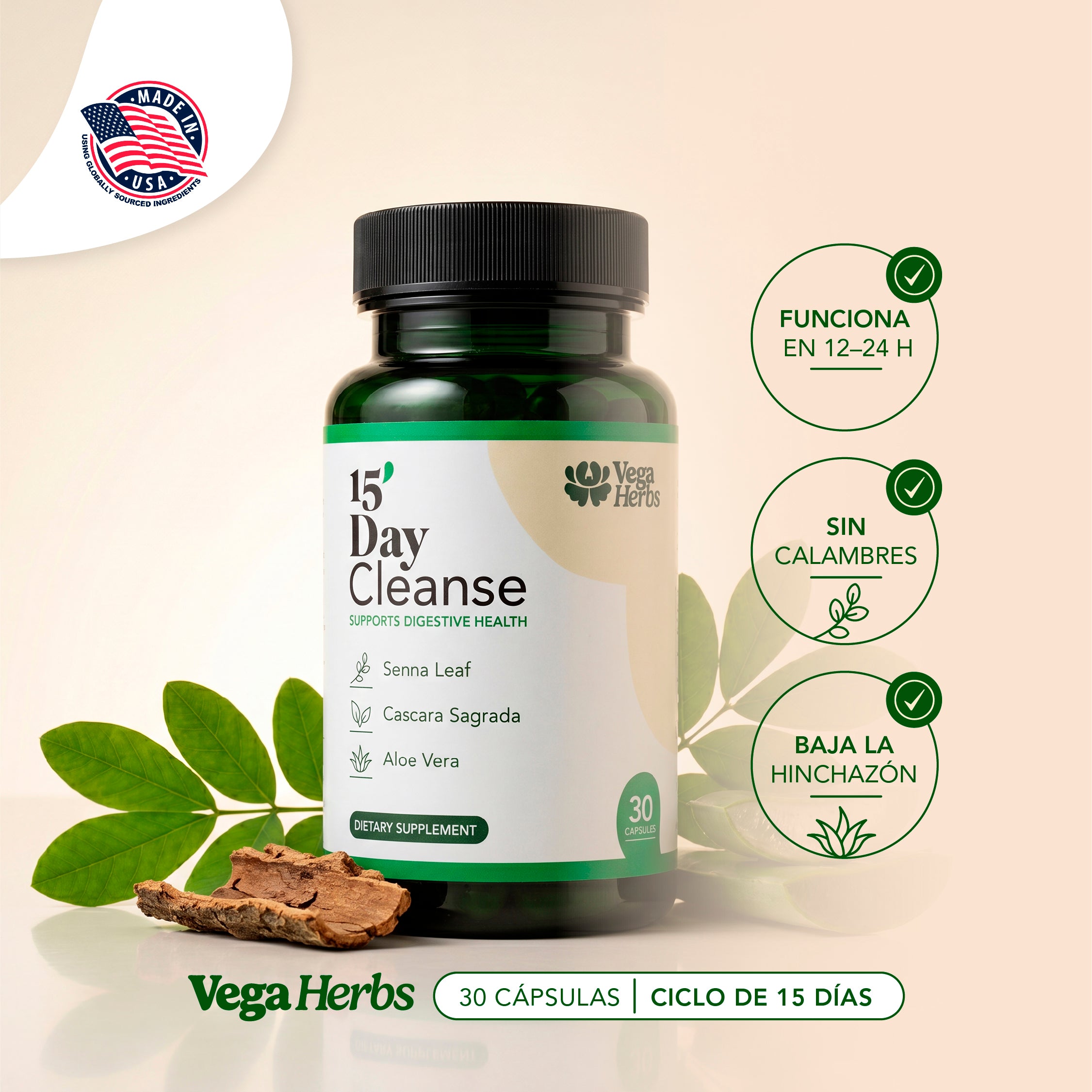 VegaHerbs 15 Days Cleanse