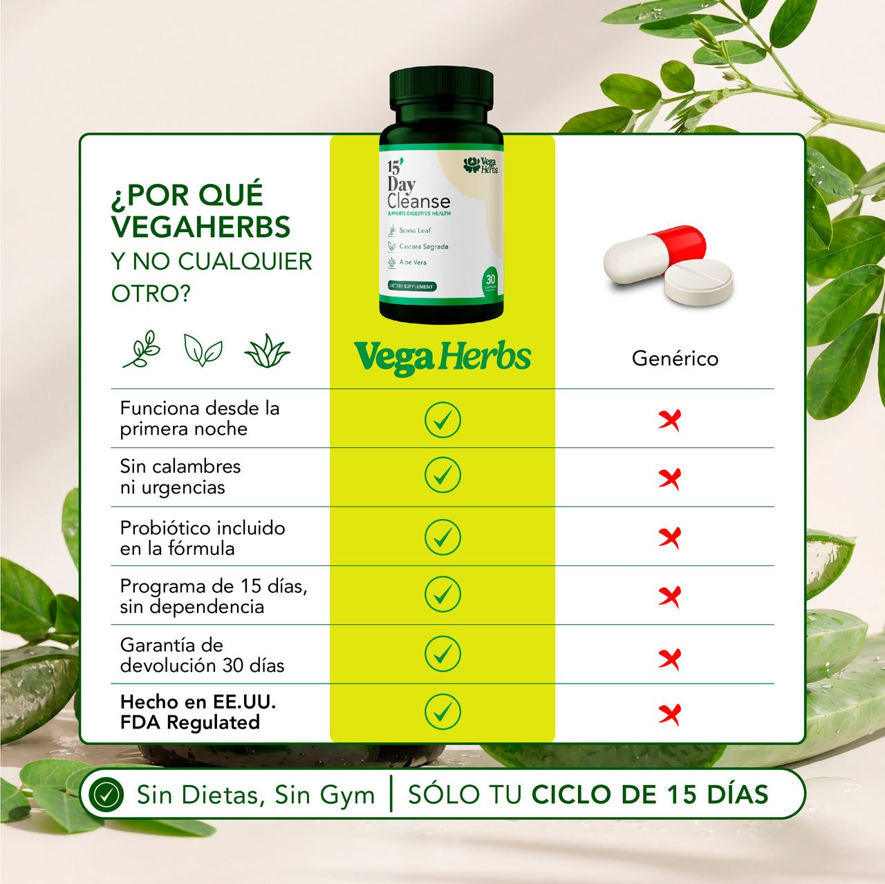 VegaHerbs 15 Days Cleanse