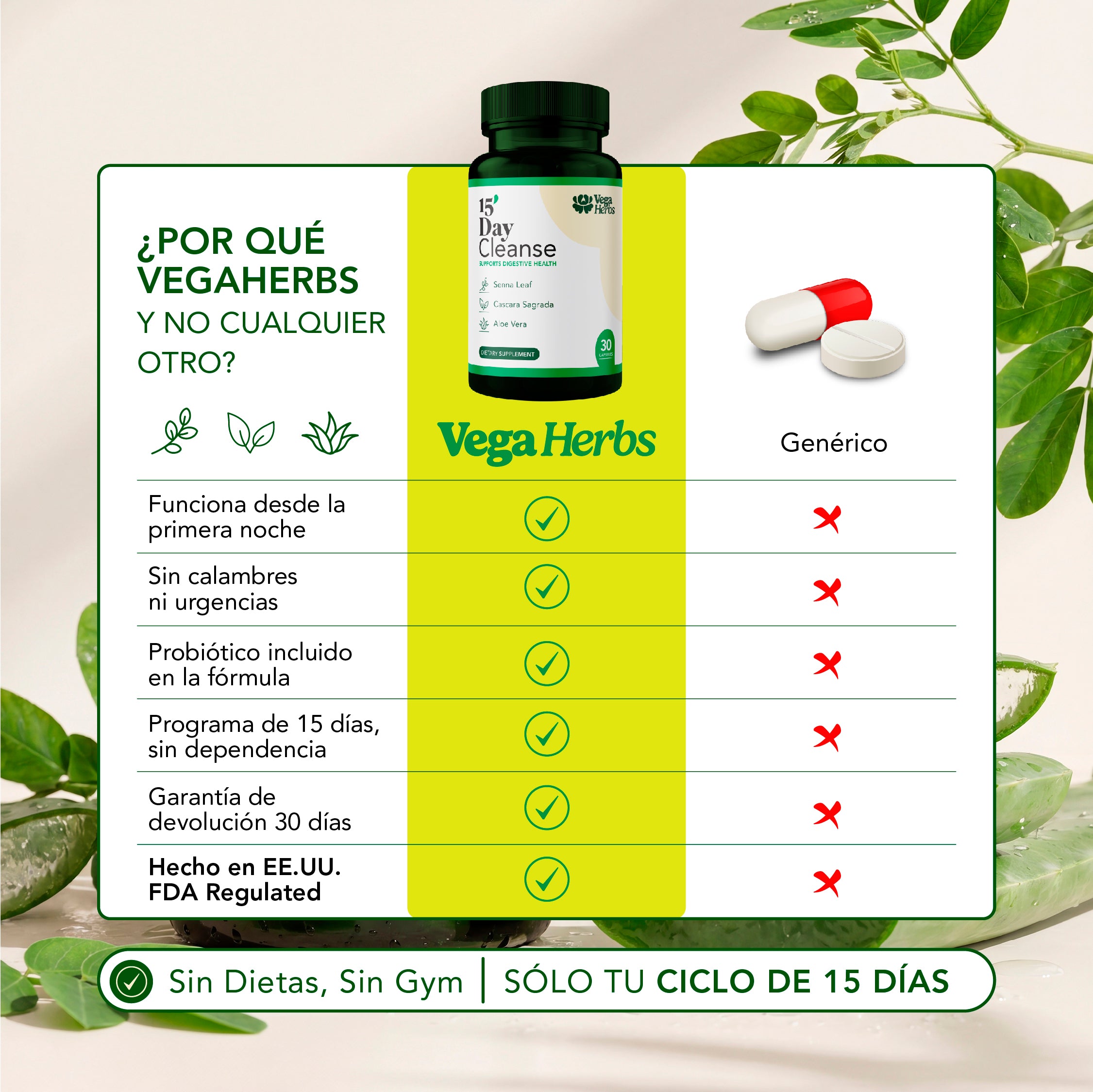 VegaHerbs 15 Days Cleanse