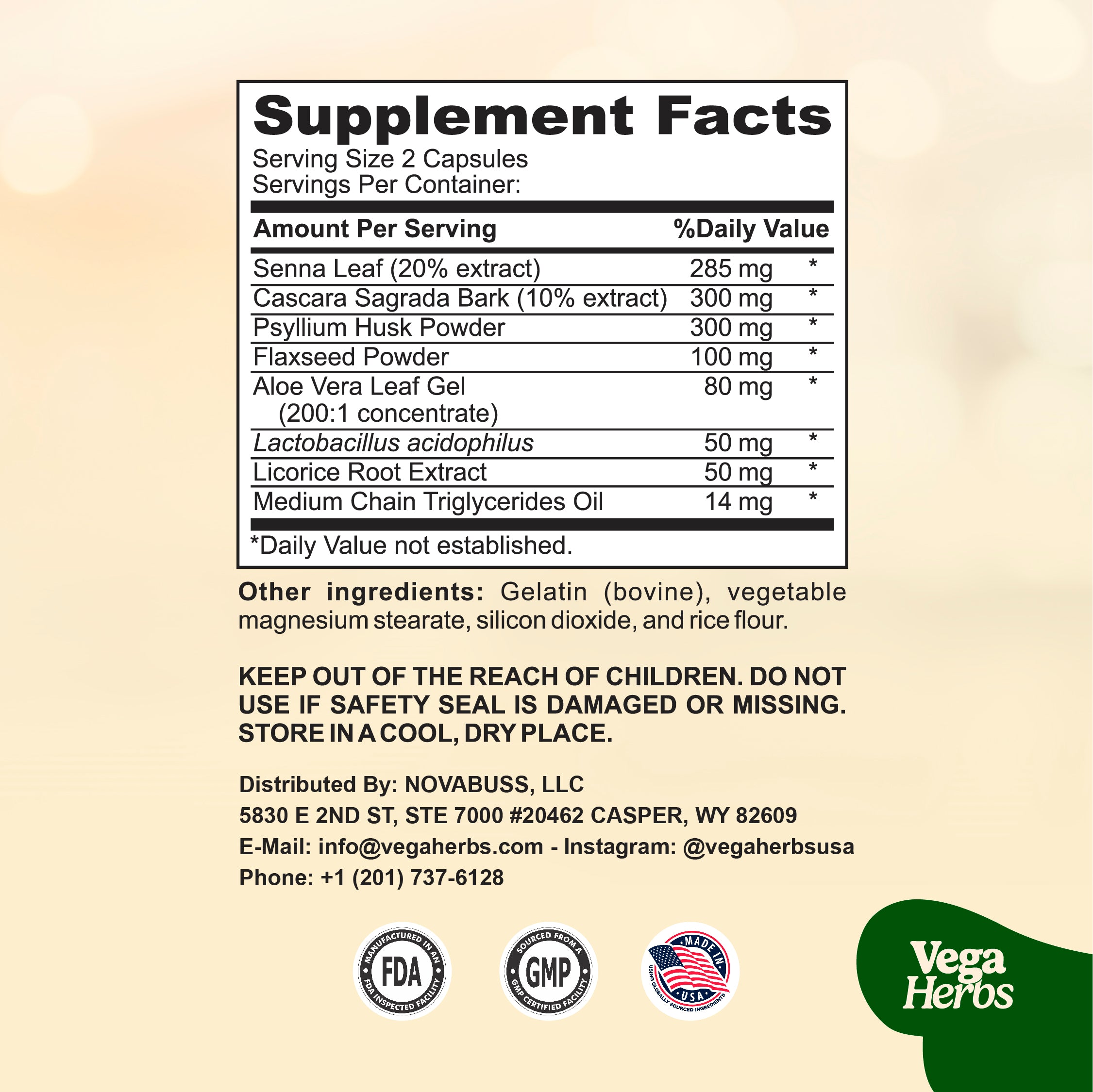 VegaHerbs 15 Days Cleanse